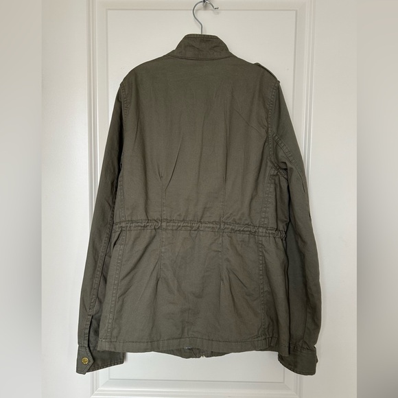 H&M Juniors Floral lined Utility Jacket - size 12/13y - Picture 3 of 5